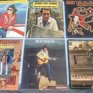 Bundle of six (6) Vintage Vinyl LP Albums